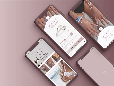 Jewellery Retail Mobile App app app animation app concept concept creative design ecommerce fashion graphic design landing page logo mobile mobile app design mobile first responsive typography ui uiux ux web design