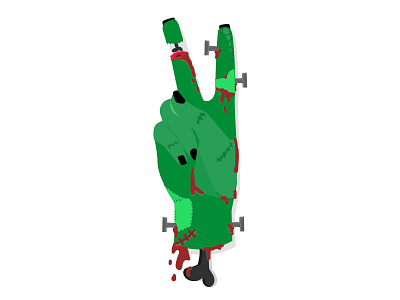 Monster Hand halloween hand illustrator monster vector