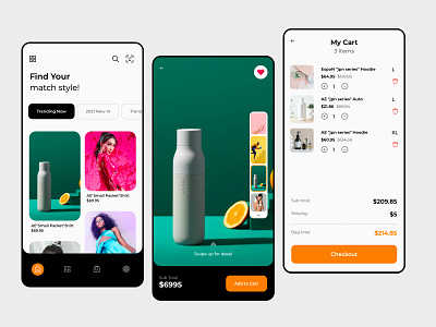 Ecommerce App amptus app app design design ecommerce home screen online shopping sharma strap sumit ui ux