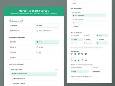 Market Research Form