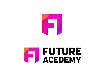 Future Acedemy future acedemy logo logo alphabet logp design