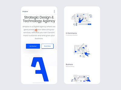 Amptus App amptus app digital agency home page
