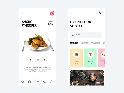 Food App food app food app ui