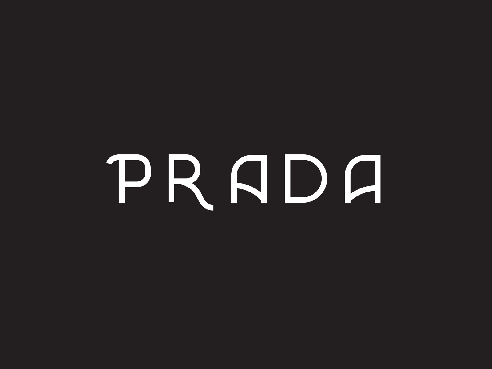 Rebranding Prada by Julia Zhukova on Dribbble