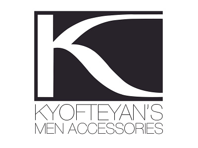 Kyofteyan`s logo accessories branding digital fashion graphic design logo