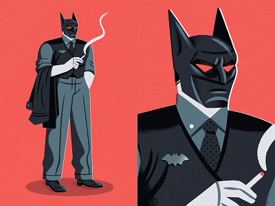 Batman Day 2020 batman character characterdesign design illustration noir