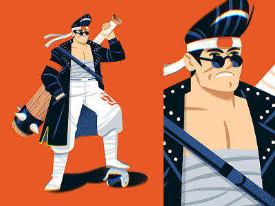 Bosozoku! band bosozoku character character design characterdesign illustration punk