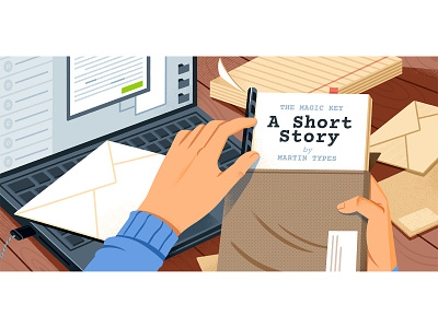 How to Publish a Short Story design editorial editorial illustration illustration reedsy writing