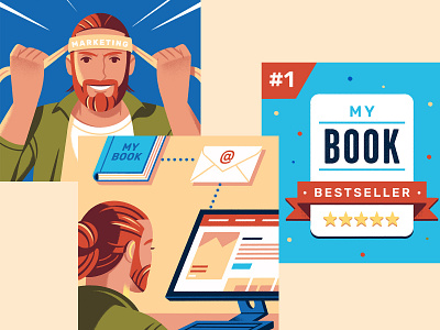 How to Market a Book amazon book character design illustration reedsy selfpublishing
