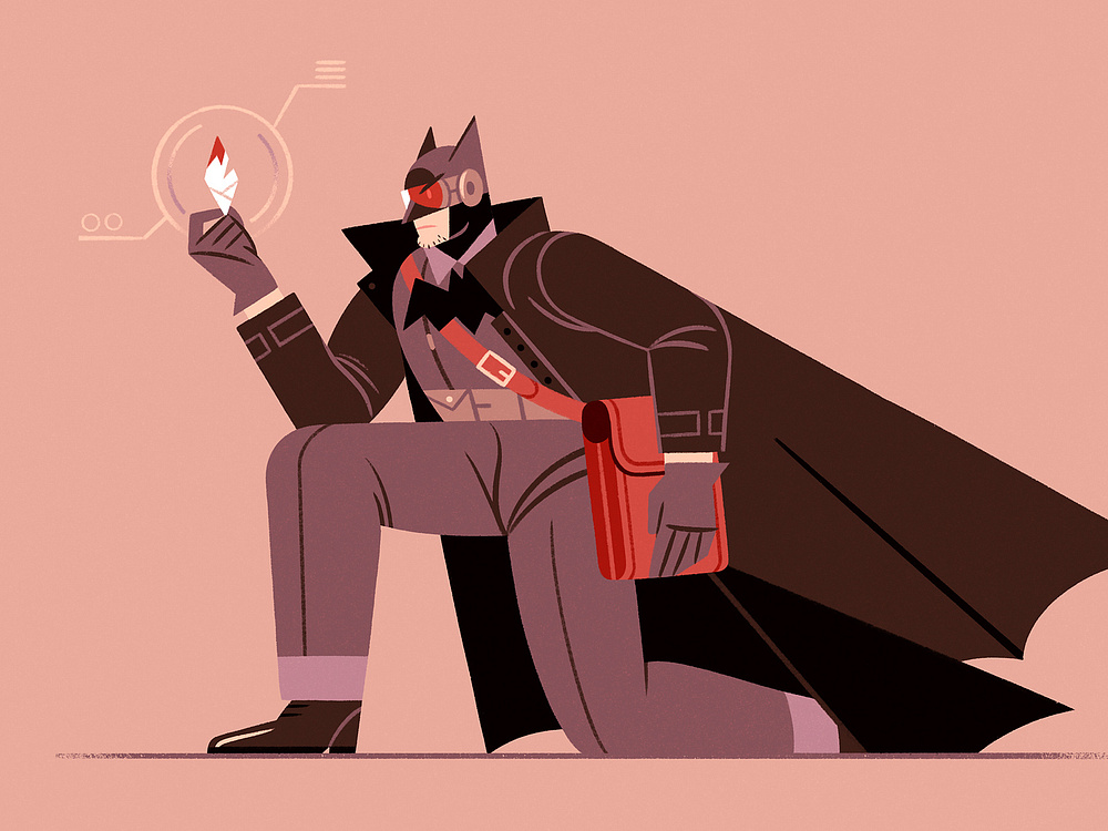 Alternative Batman! (2) by Raúl Gil on Dribbble