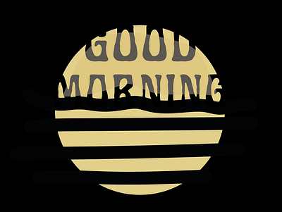 Morning! colour graphic design illustration studio typography