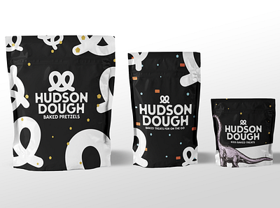 Hudson Dough branding colour design designer illustration illustrator logo packaging studio