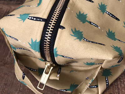 Palm trees bag product bold colour design designer fabric manufacturing palm trees product repeat pattern summer textiles