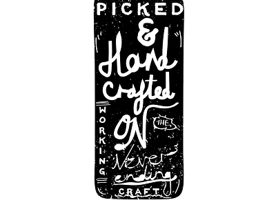 handcrafted beer lettering craft craftmanship designer handlettering illustration texture typography