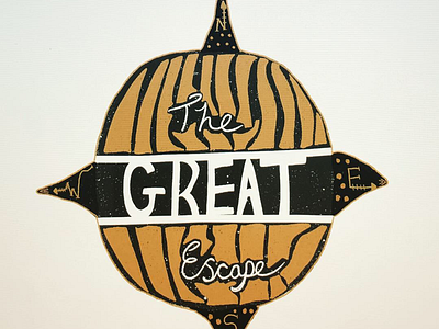 The great escape art design designer illustration illustrator logo design type typography