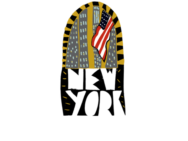 New York thumbnail by sally wanless on Dribbble