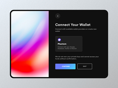 Wallet Connection - NFT Platform