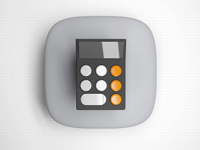 3D iOS Calculator Icon