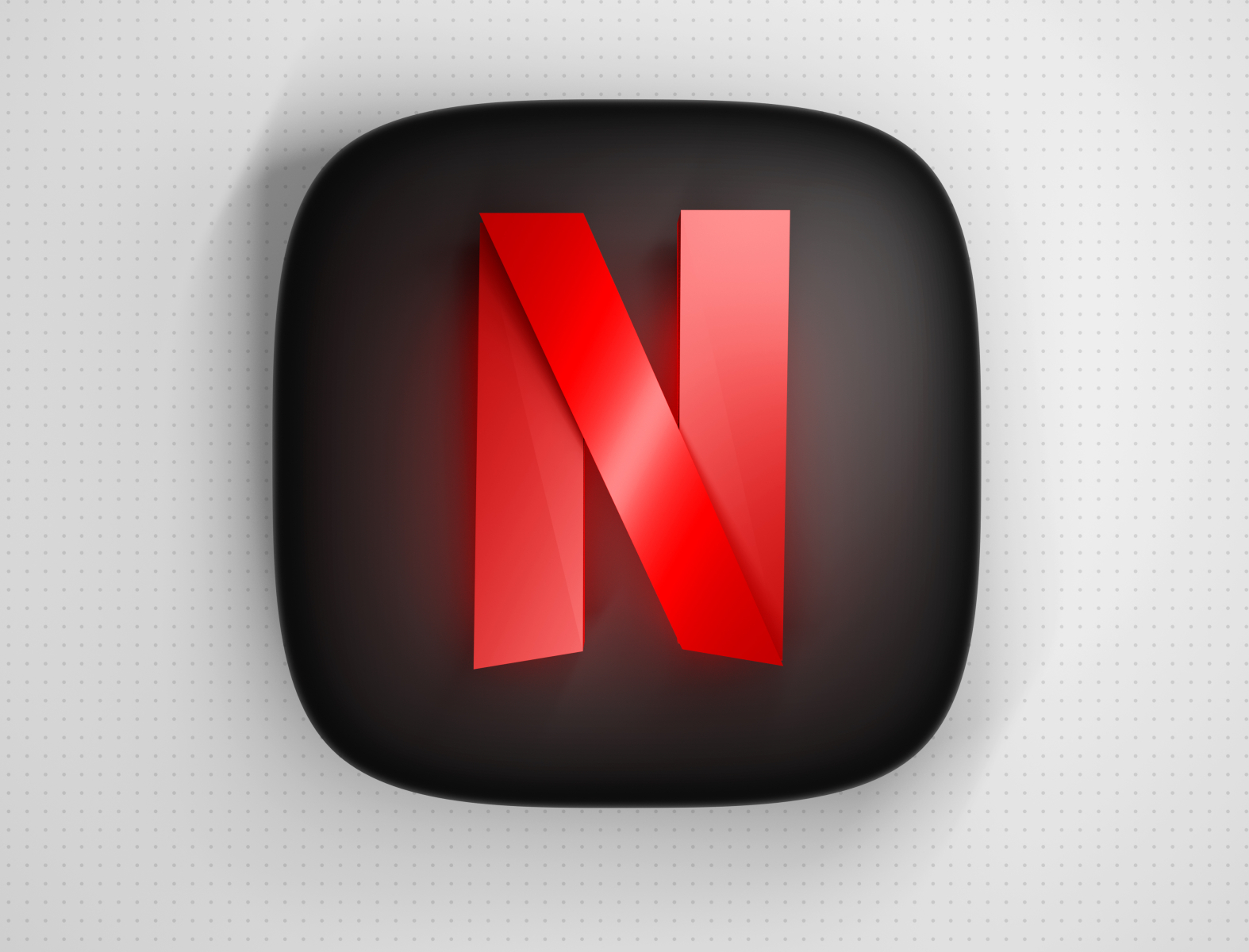 Netflix 3D icon by Gil Finkelstein on Dribbble