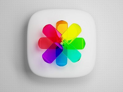 3D iOS Gallery Icon