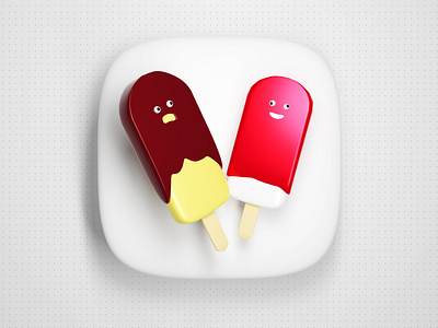 I Scream  3D Icon