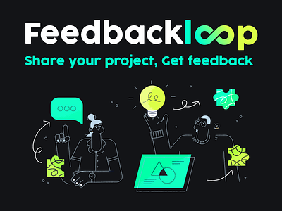 Feedbackloop.pro advise design development feedback feedbackloop loop marketing product project start up tools ui uiux