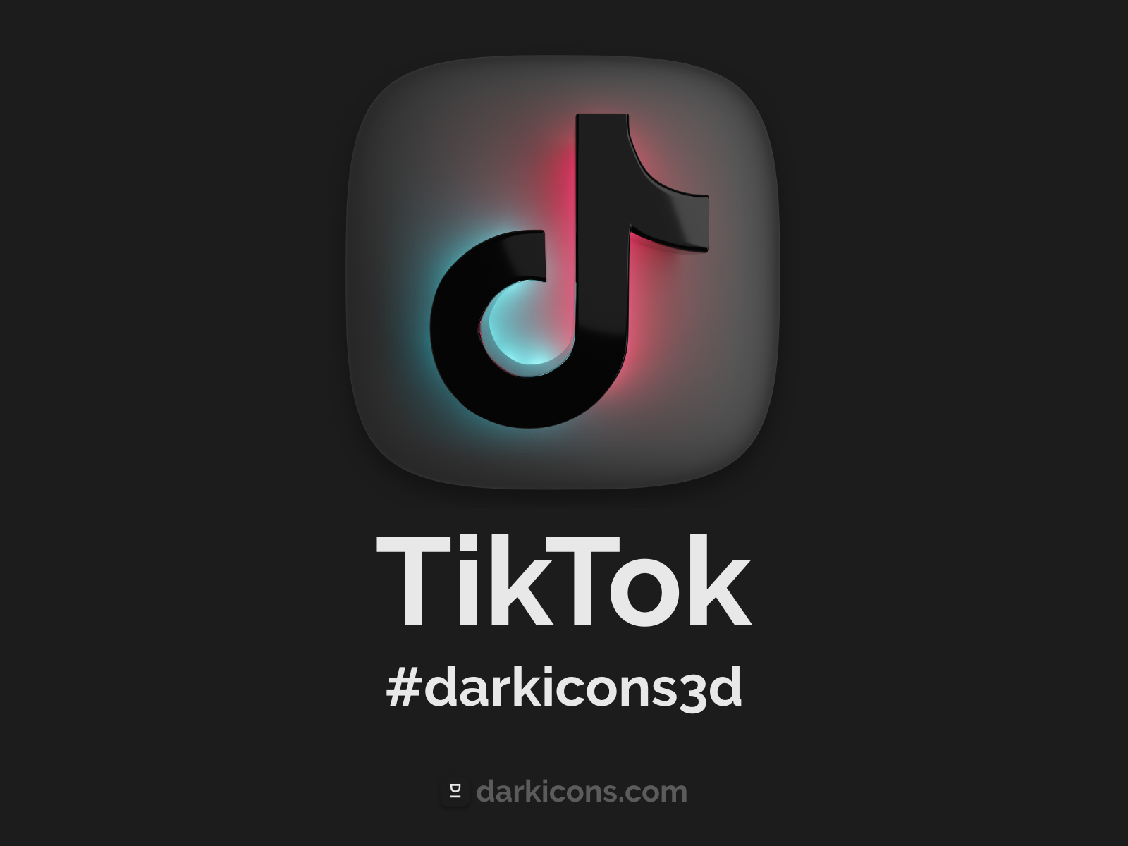 Tiktok 3d Icon By Gil Finkelstein On Dribbble 0862