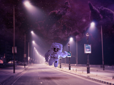 Astro astronaut digital art manipulation photo space