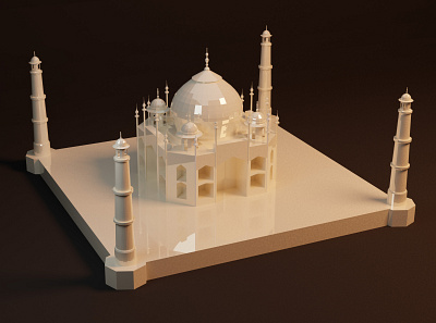 Taj Mahal 3d blender3d tajmahal