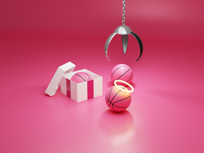 1 Invite 3d blender dribbble dribbble invite invite