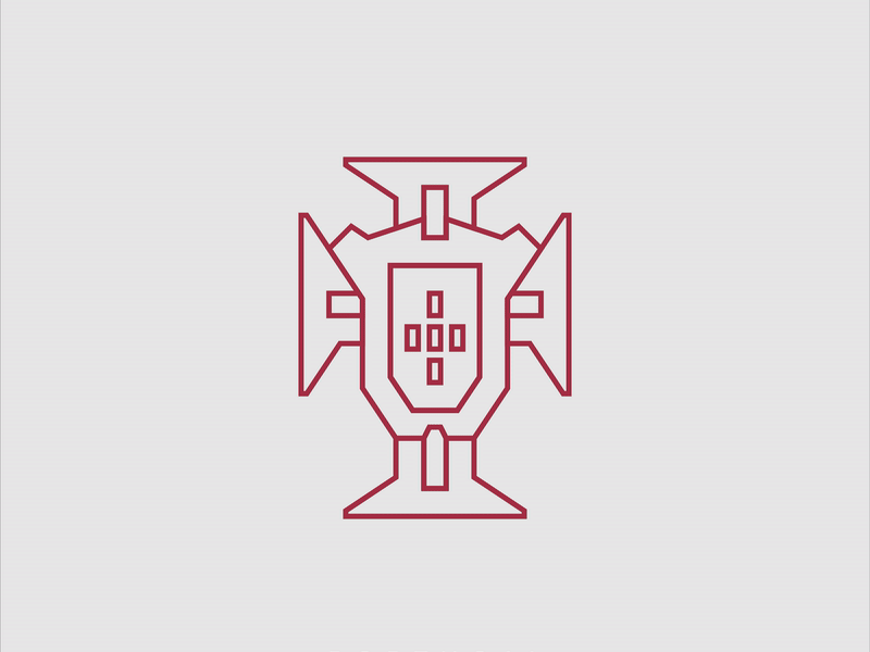 Portugal Badge Minimal Redesign badge cristiano football league minimal portugal redesign ronaldo soccer world cup