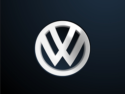 Volkswagen Redesign Concept brand branding car concept identity inspiration logo mark volskwagen
