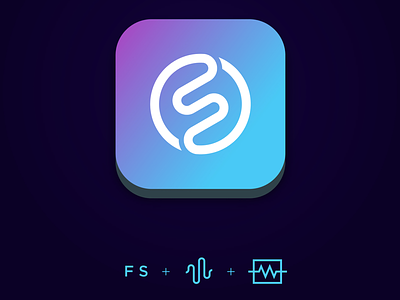 Formula Sound - Idea behind design flat design formula gradient graphic light logo logo inspiration logofolio logotype sound
