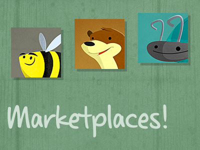 Marketplace Zoo envato marketplaces illustration green wood themeforest videohive bee bear