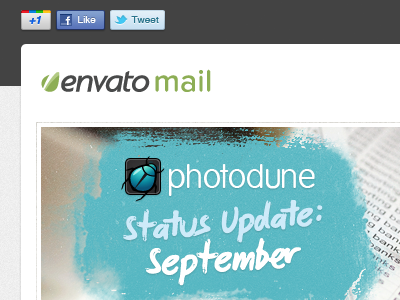 Envato Mail email envato newsletter