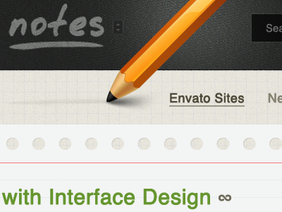 New Envato Notes Design blog envato notes