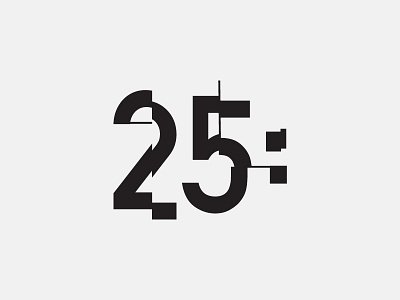 25 identity logo numbers sign university