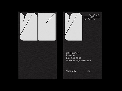 YO Cards branding brutalism brutalist business card business cards design logo minimal minimalist