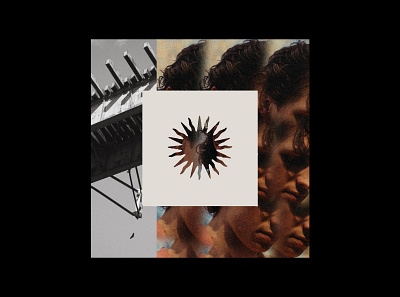August Sun single cover artwork album art bandmerch branding brutalism brutalist cover artwork design minimal minimalist music