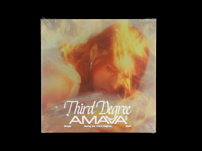 AMAVA - Third Degree band branding cover art cover artwork design merch music pop vinyl