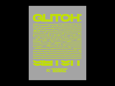 Glitch Video Merch brutalism brutalist design illustration merch poster shirt