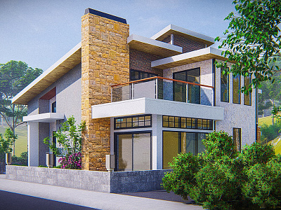 Architectural visualization and design project.