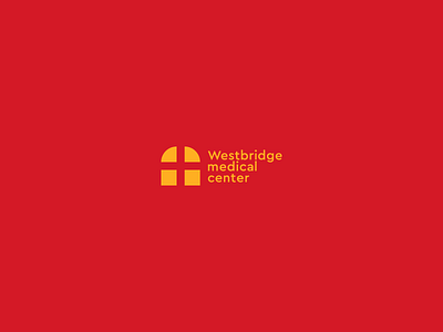 Westbridge medical center cross light logo medical center window