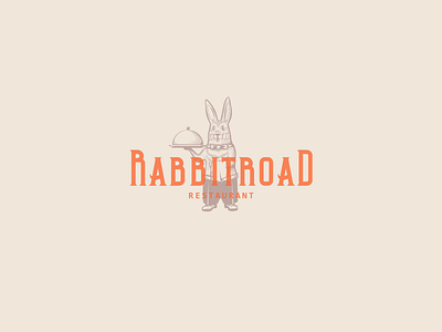 RABBITROAD food logo rabbit restaurant