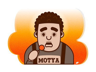 MOTYA friend fun illustration