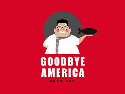 GOODBYA AMERICA bar logo