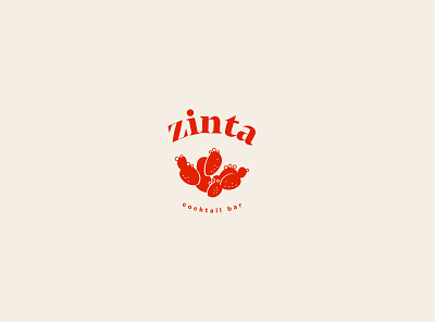 Zinta Bar branding design icon illustration logo