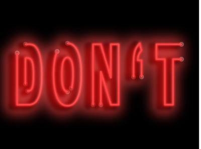 Don't