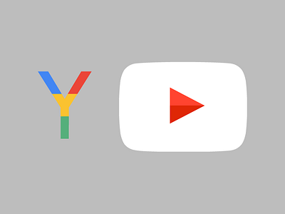 Youtube color flat for fun logo play playful shapes video youtube
