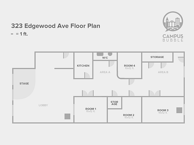 New office floorplan atlanta campus bubble edgewood floorplan office